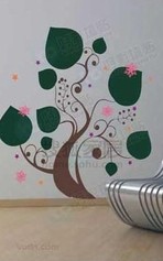 好彩hc-xjy-kt-0906-01客厅墙贴(愿望树)