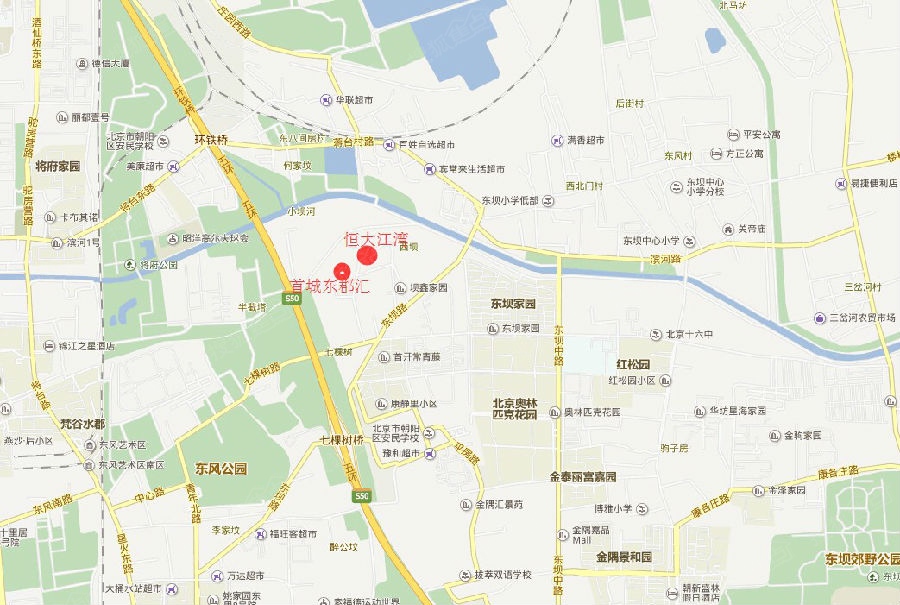 北京业主论坛 血拼自住商品房论坛 > 东坝自住房区域分布图 东坝自