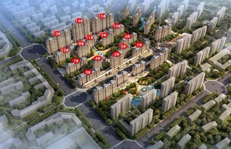 燕郊小区排名_燕郊小区分布图(2)
