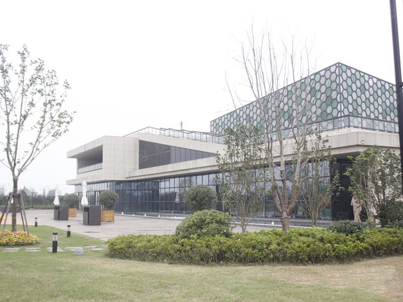 合悦江南实景图 售楼处外景高清图片