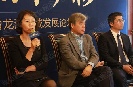 亚豪机构市场总监郭毅,中原地产首席分析师张大伟,k2地产品牌总监