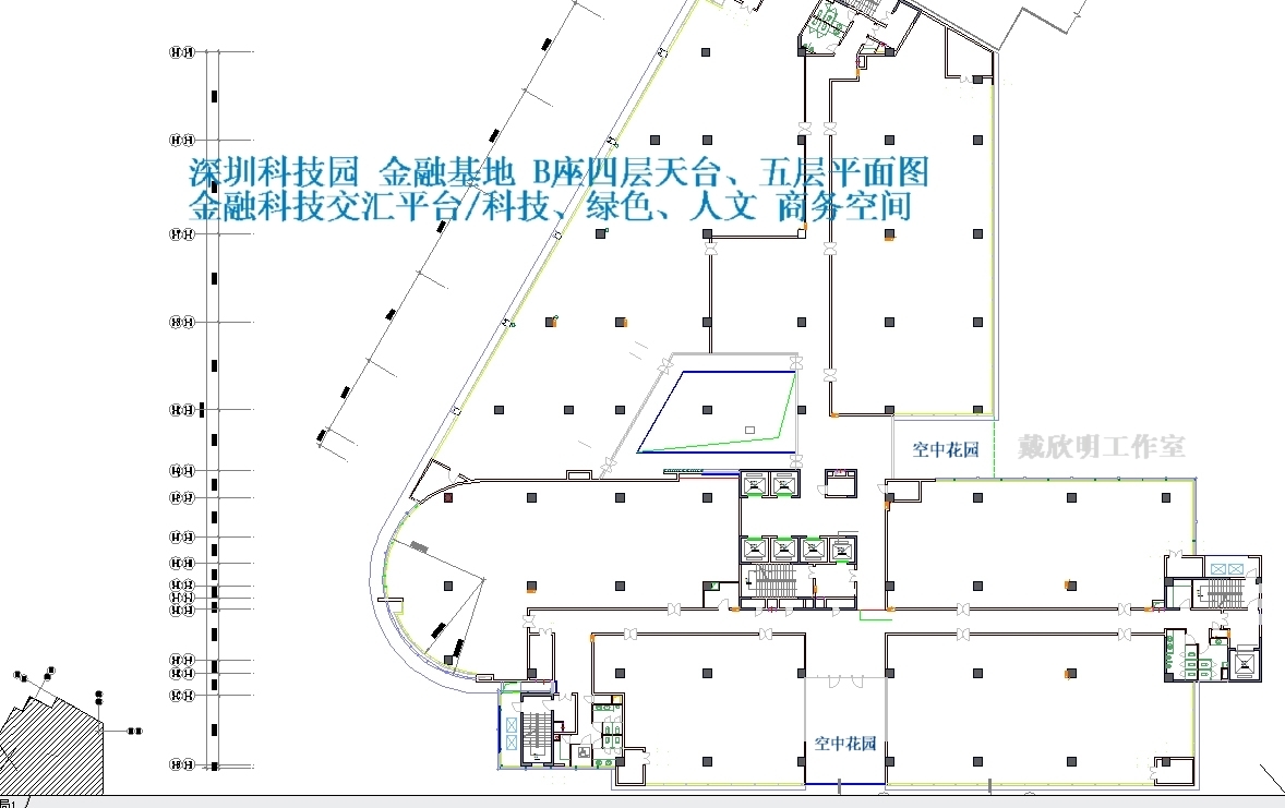 图:深圳科技园 金融基地平面图全球首发