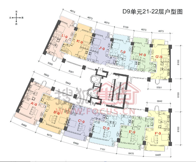 世纪星城户型图