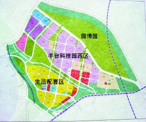 长辛店生态城规划图