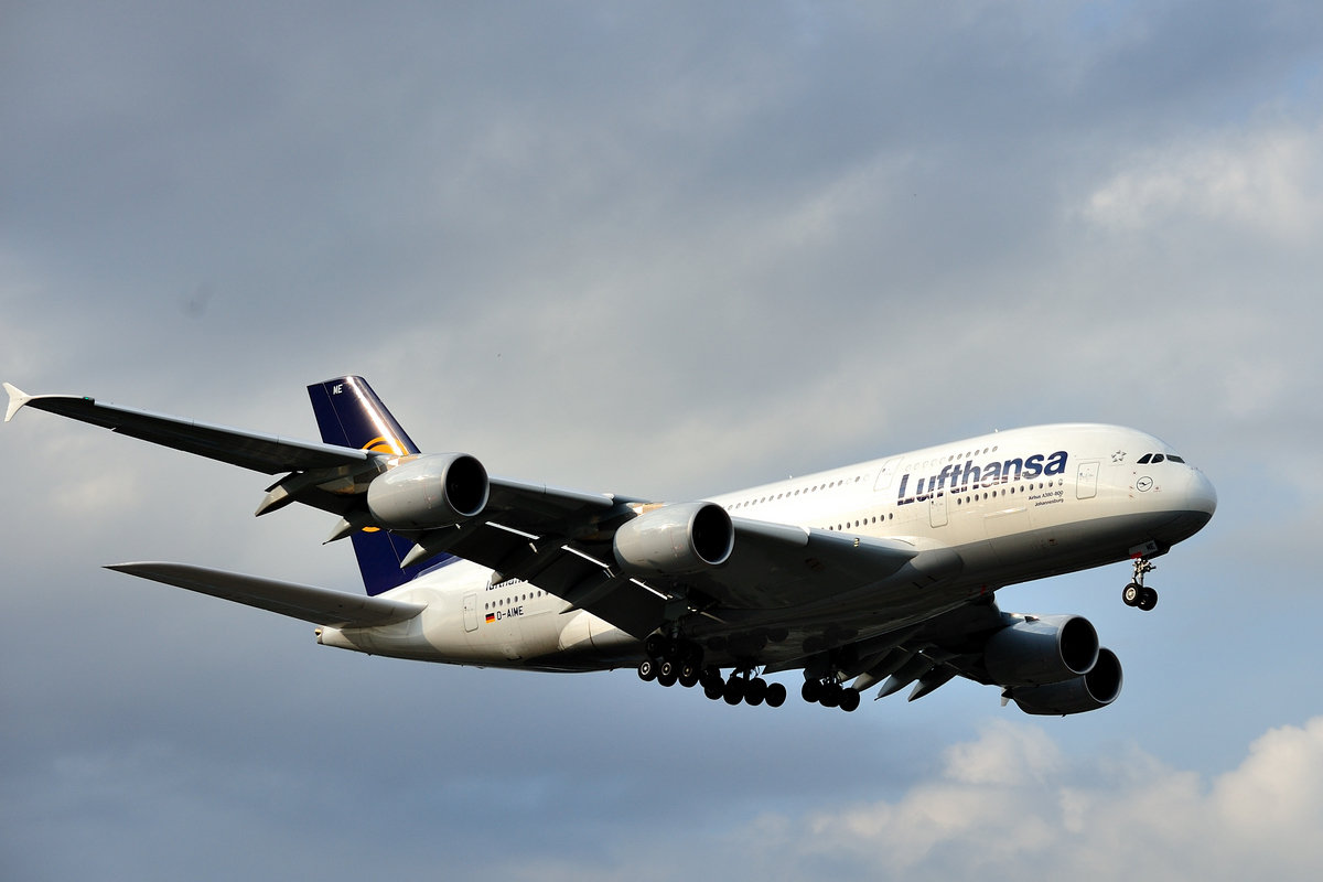 图:首次到京的南航空客a380