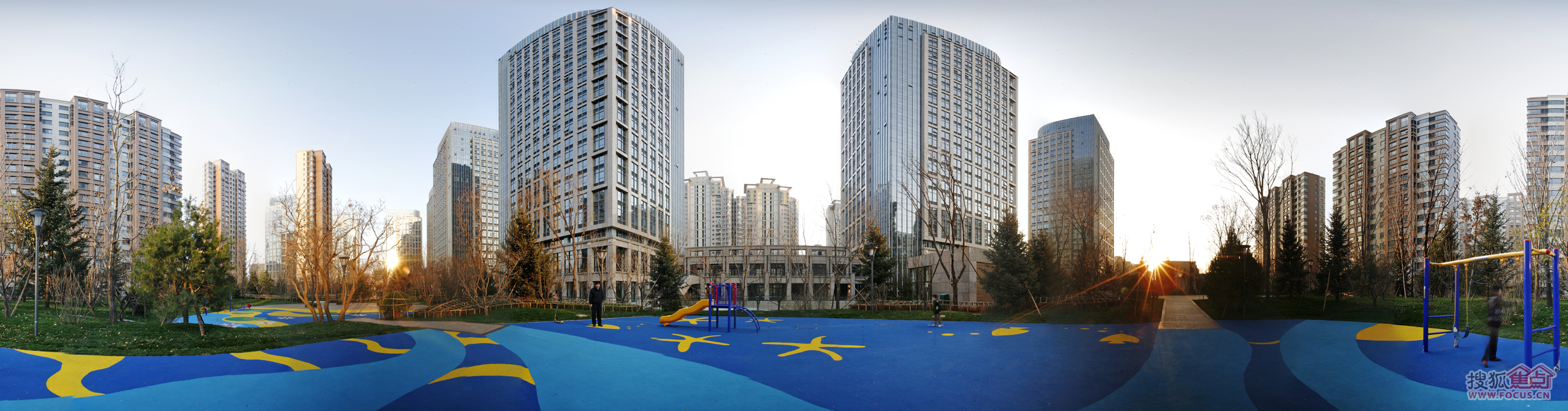 图:林肯公园小区儿童游乐场-林肯公园-北京搜狐焦点业主论坛