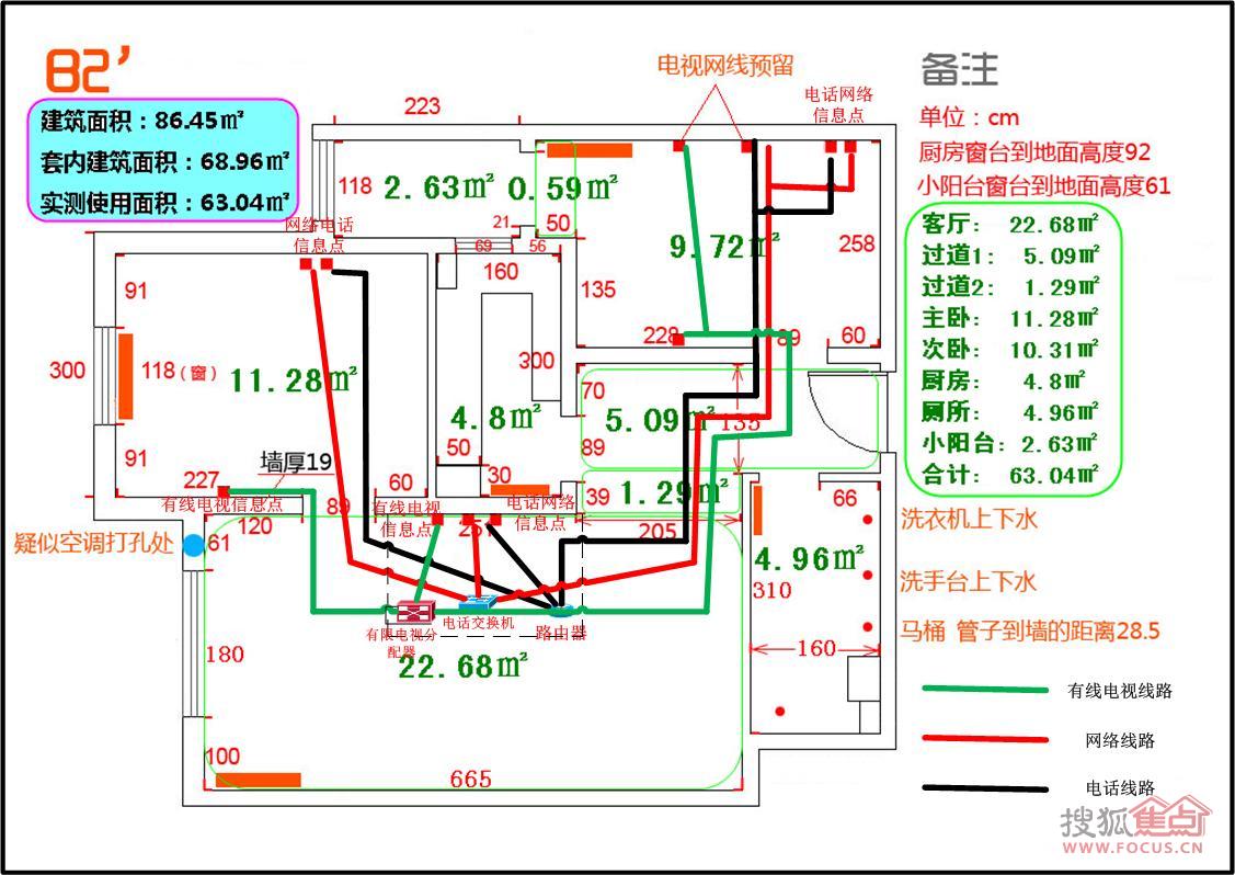 图:对于屋内网络布线的一些建议