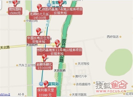 大兴天宫院楼盘位置图,买房必看-i立方-北京搜狐焦点