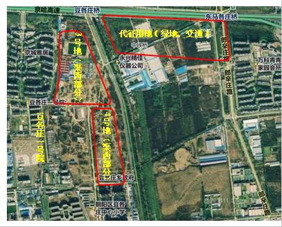 图:豆各庄东城安置地块环评公众提出意见的起止时间-万科青青家园