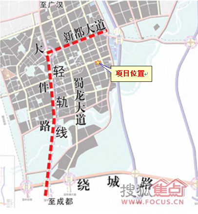 我项目的客群辐射区域不仅仅是新都本地市场和成都主城区市场,而且其图片