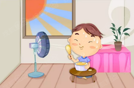 2,在电风扇的叶子上滴上少许花露水,随着扇叶的不停转动,可使满室