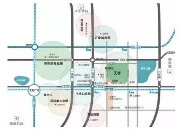 > 成都最新交通网规划,地铁沿线公寓成"香饽饽" *上图为成都主城区图片