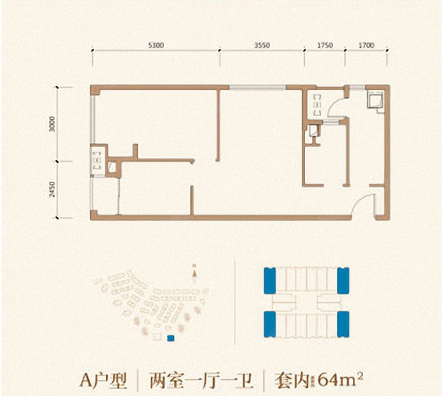 [龙湖两江新宸]云澜26栋-1-8层-819 总价 待定