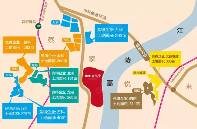 "三桥一路"助蔡家大发展,东原嘉阅湾三大利好促区域配套升级!