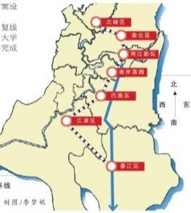 好消息!城铁路枢纽环线东环线要过茶园