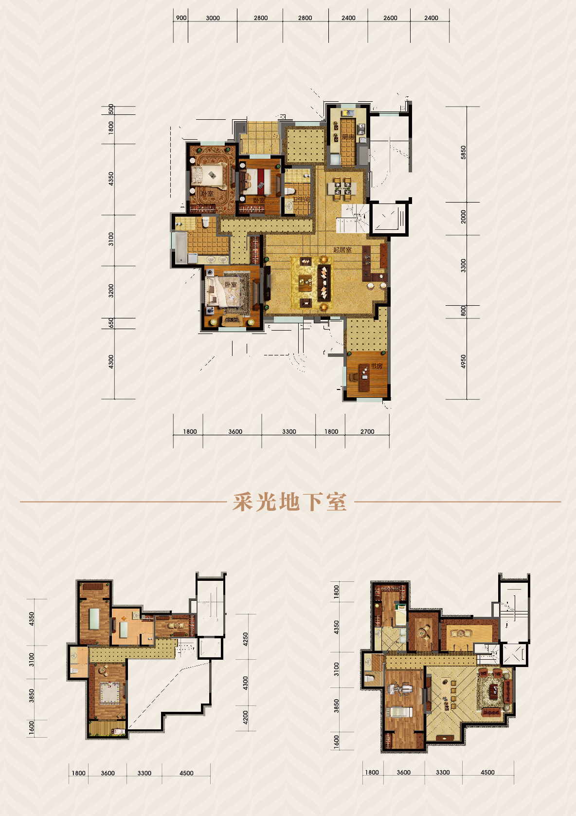 金地檀溪7层-1f 172平方米户型图-0室0厅0卫-172.00(建面)