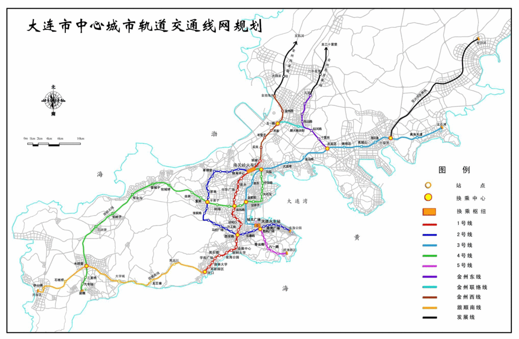 大连地铁2014年试运行沿线10大楼盘推荐图