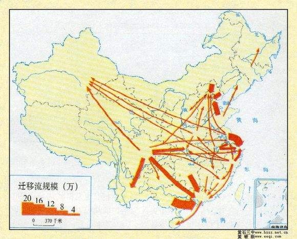 人口迁徙动态图_百度迁徙动态图出炉 北海外来人口主要是来自哪些城市