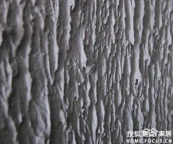 此图为墙面的拉毛处理效果图
