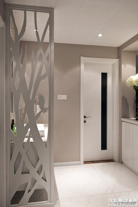 入户玄关隔断木格栅隔断柜 a_238370035.jpg