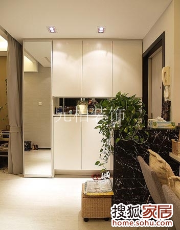 进门鞋柜设计新中式 b_63759362.jpg