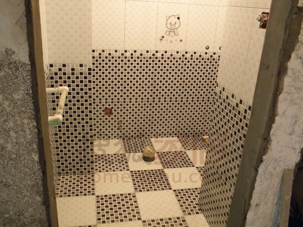 卫生间的猪头，多可爱，可老吴居然给我打75分，伤心啊！