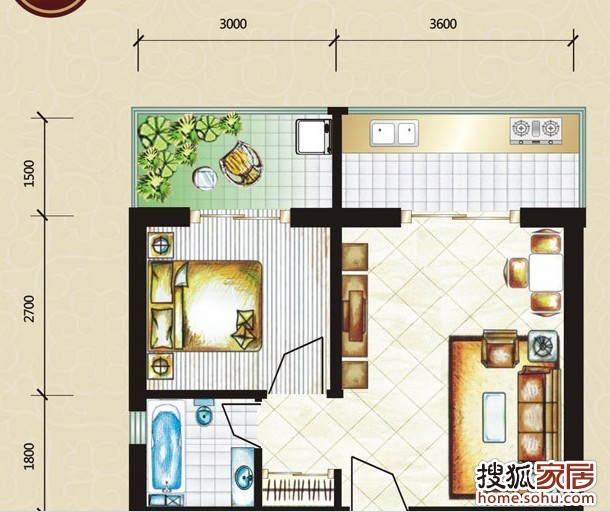 本页主题:回复 图:小户型,一室一厅.准备装修了,求报价!