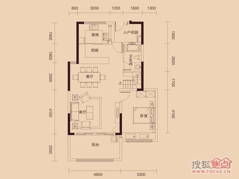 惠东国际新城163平g2户型图户型