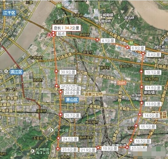 江湖传闻:杭州地铁14号线规划出来了!