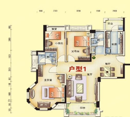 台山碧桂园户型图-0室0厅0卫-137m