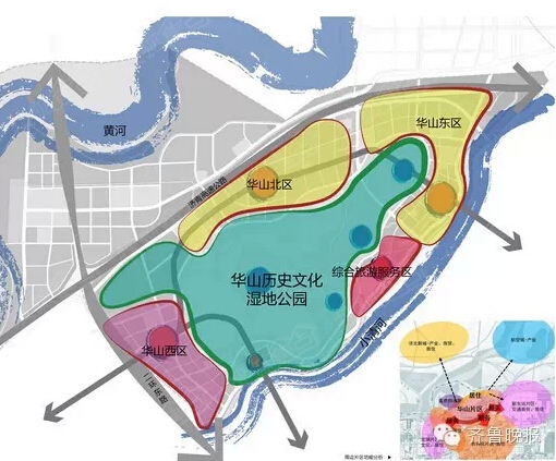 济南12大片区规划出炉 城建逼格大升级