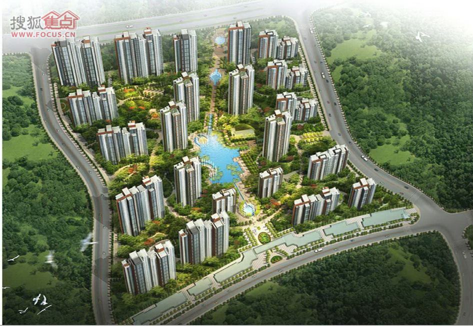 领秀城整体规划与楼盘平面图(各个区全),市规划局搞到的!要顶!