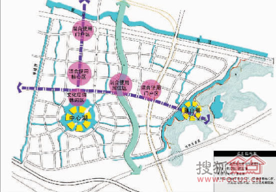 楼盘 楼盘动态  作为一个 以居住功能为主的城市新区,慈城新城总规划