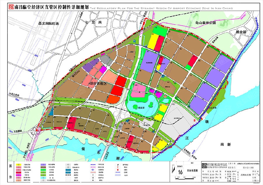 看看~南昌临空经济区直管区控制性详细规划出炉