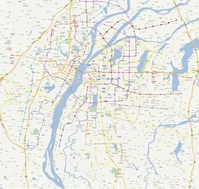 南昌市交通地图
