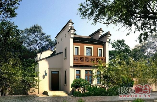远洋华墅以中式园林建筑之大成领悦世界6米开间10米进深设计图图片