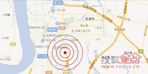 芜湖外经广场区位示意图 芜湖外经广场区位示意图