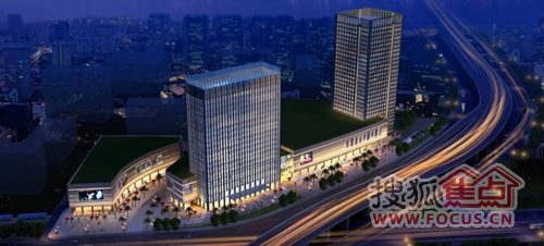 芜湖外经广场效果图 芜湖外经广场效果图