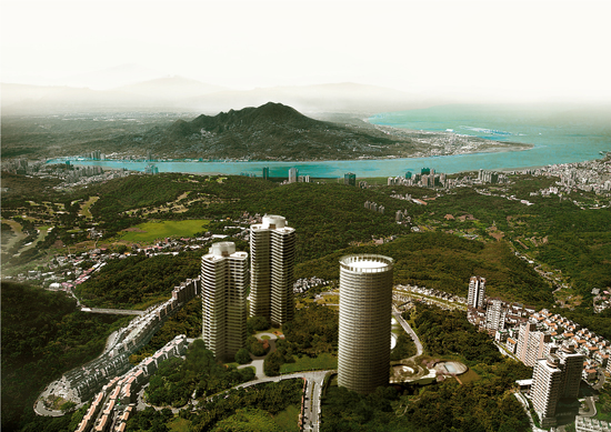 万通台北2011鸟瞰效果图 万通台北2011鸟瞰效果图