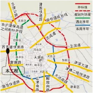 津外环线将升级快速路 京沪铁路桥9月"加宽"