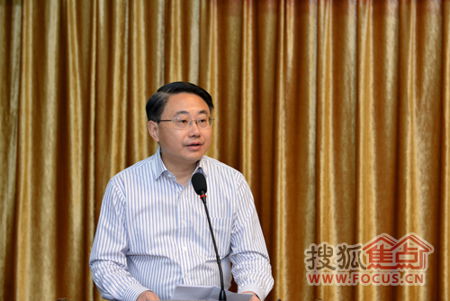 阜阳市政府副市长方旭发表讲话 环球·海港城,阜阳市中心