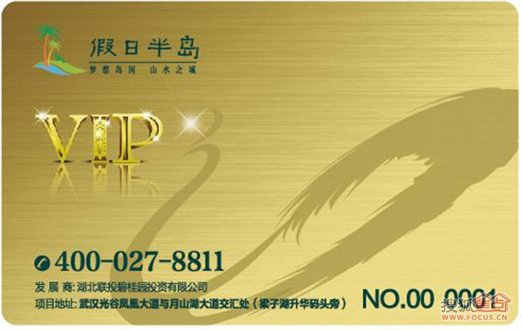 鄂州碧桂园假日半岛vip卡