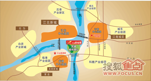 芜湖碧桂园区位图