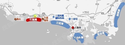 北京城建三亚红塘湾旅游度假区举行隆重奠基仪式