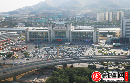 乌鲁木齐火车南站站前广场升级改造9月完工
