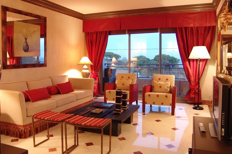 12款红色装修客厅设计效果 诱惑红热情的颜色