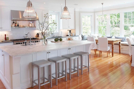 开放式厨房，开放式厨房设计，欧式厨房设计，中式厨房设计