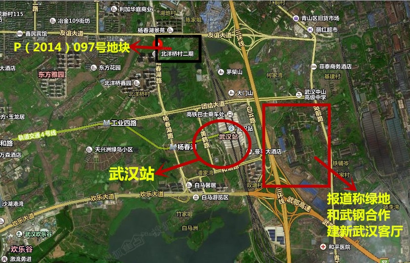 武汉土拍:华润台北路拿地 绿地披马甲进后湖