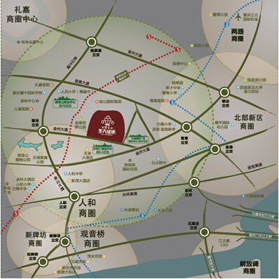 关键词:洋丰·圣乔维斯金开商圈金州商圈   摘要:从后观音桥时代到"