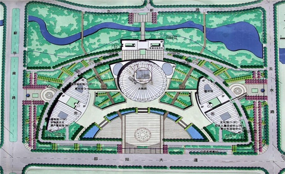 邵阳县未来城区规划图 邵阳县未来城区规划图